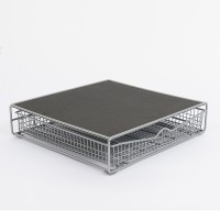 330*320*75MM metal iron wire mesh 36pcs coffee pod storage drawer