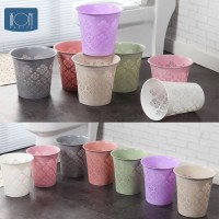 New design plastic paper basket waste basket